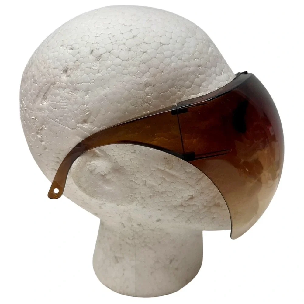 Face shield and Protective Glasses/Goggles Safety Glasses- Anti-spray Mask Amber